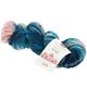 Lana Grossa MEILENWEIT 100g Merino Hand-dyed | 303-raw white/rose/turquoise/dark petrol/pink/mocha