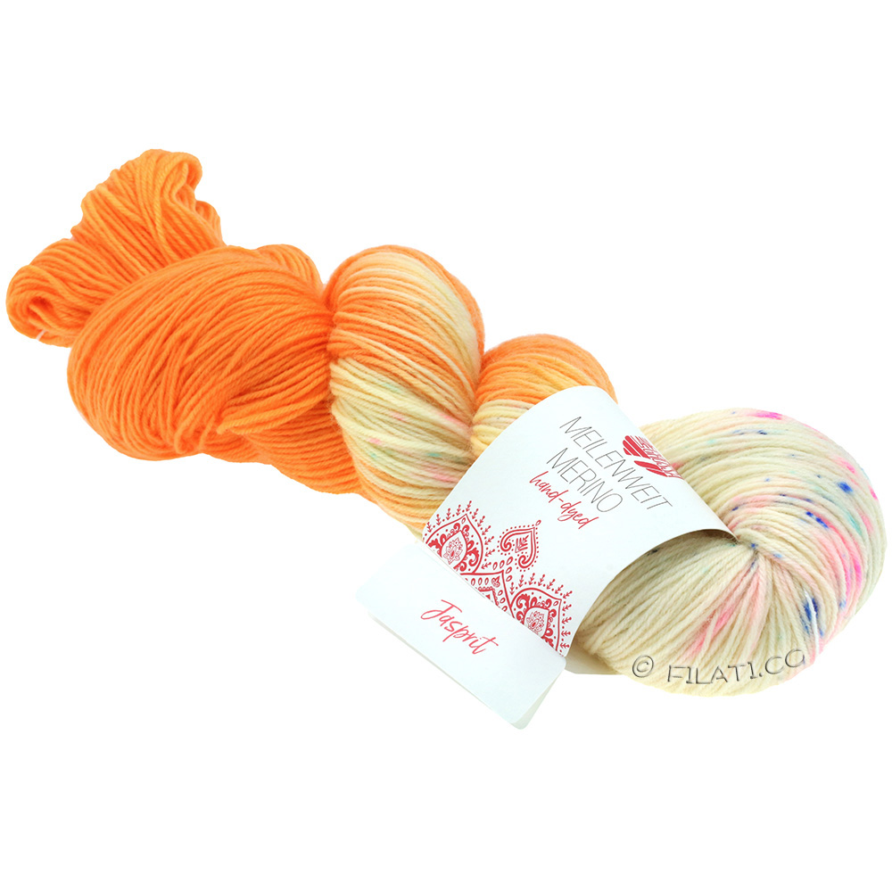 Fb Meilenweit 100 Merino Hand dyed Lana Grossa 405 100 g Wolle Kreativ 