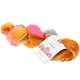 Lana Grossa MEILENWEIT 100g Merino Hand-dyed | 402-salmon/cognac/ochre/gray/khaki/rose/pink/curry