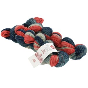 Lana Grossa MEILENWEIT 2 strands à 50g Merino Hand-dyed | 221-Kufri
