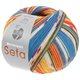 Lana Grossa MEILENWEIT 100g Seta Giappone | 3391-dark blue/terracotta/pistachio/red violet/white/azure blue/yellow
