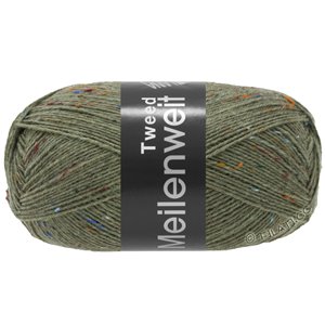 Lana Grossa MEILENWEIT 100g Tweed | 155-green gray