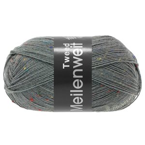 Lana Grossa MEILENWEIT 100g Tweed | 160-dark gray