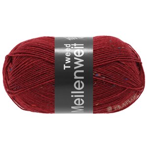 Lana Grossa MEILENWEIT 100g Tweed | 161-wine red