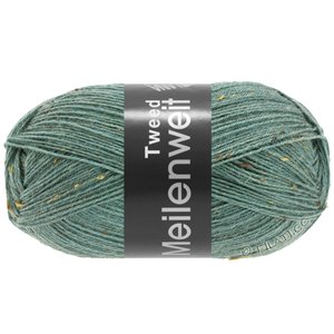Lana Grossa MEILENWEIT 100g Tweed | 166-gray green