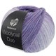 Lana Grossa MEILENWEIT 100g Woolycell Duo | 6004-red violet/gray purple/jeans