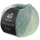 Lana Grossa MEILENWEIT 100g Woolycell Duo | 6007-Sage green/hay green/pastel green
