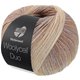 Lana Grossa MEILENWEIT 100g Woolycell Duo | 6009-beige/sand beige/gray