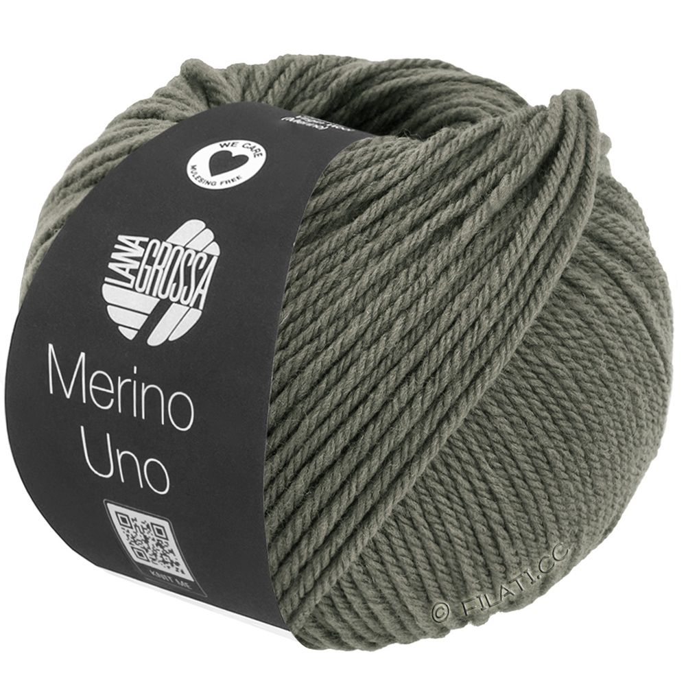 Lana Grossa MERINO UNO | 92-gray green