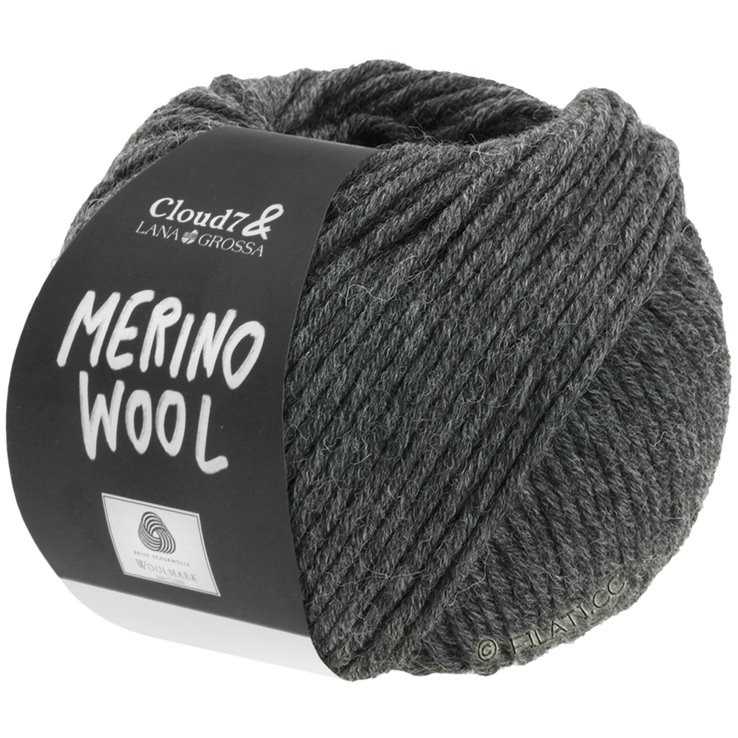 Lana Grossa MERINO WOOL | 004-anthracite