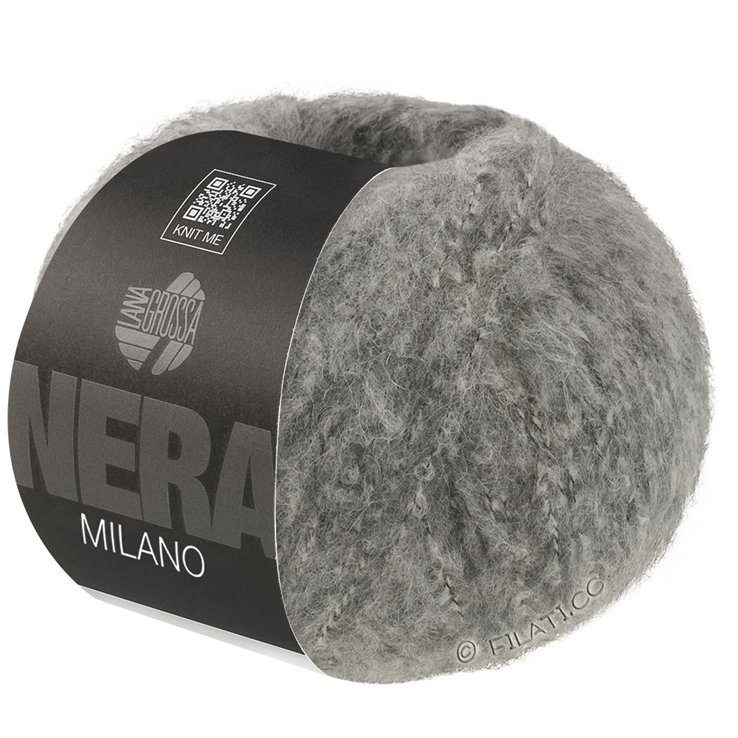Lana Grossa MILANO (Nera) | 01-gray mottled