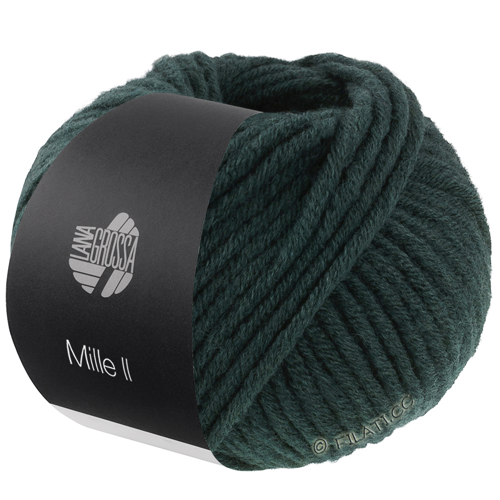 Lana Grossa MILLE II | 179-black green