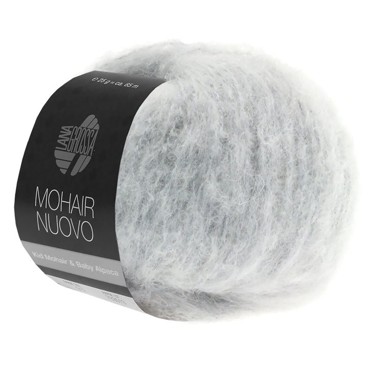 Lana Grossa MOHAIRNUOVO | 01-light gray