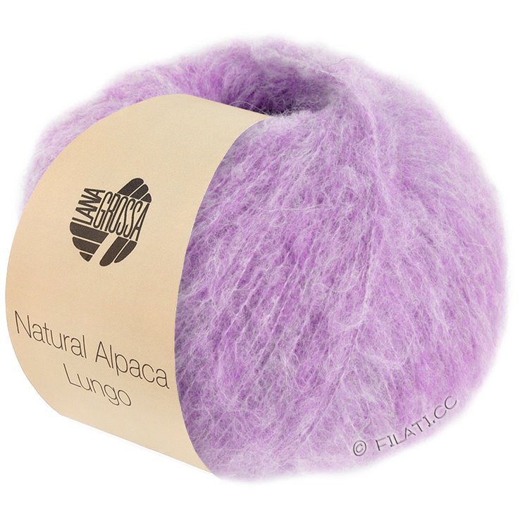 Lana Grossa NATURAL ALPACA Lungo | 15-lilac