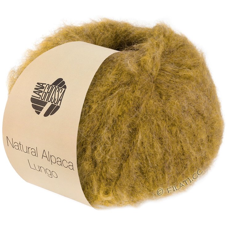 Lana Grossa NATURAL ALPACA Lungo | 16-mustard
