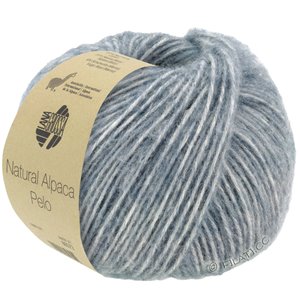 Lana Grossa NATURAL ALPACA Pelo | 017-gray blue mottled
