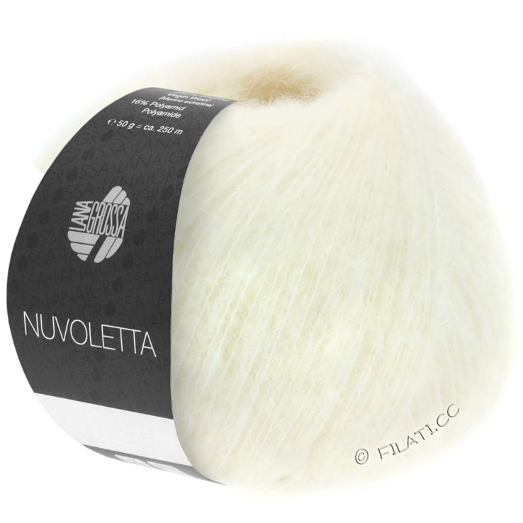 Lana Grossa NUVOLETTA | 01-raw white