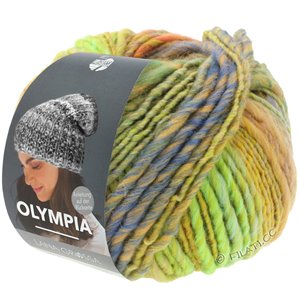 Lana Grossa OLYMPIA Classic | 103-camel/blue purple/salmon/gray/mint/yellow green/ochre