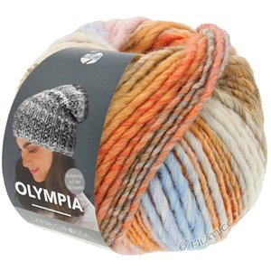 Lana Grossa OLYMPIA Classic | 106-orange/gray brown/jeans/salmon/antique pink/light gray/dark gray/light beige/camel
