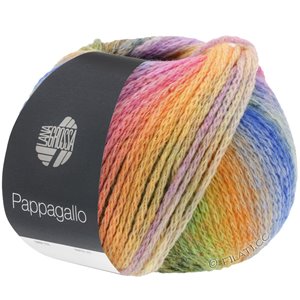 Lana Grossa PAPPAGALLO | 05-carnation/purple/nougat/grass green/dark green/pink/orange/gray brown/blue/yellow