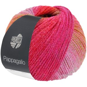 Lana Grossa PAPPAGALLO | 11-pink/brown red/coral/raspberry