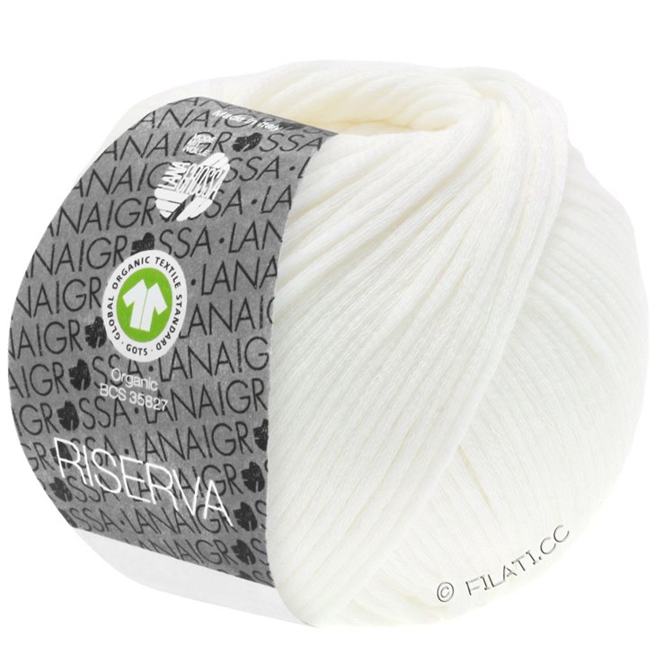 Lana Grossa RISERVA (GOTS) | 01-white