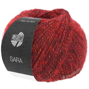 Lana Grossa SARA | 16-dark red mottled