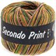 Lana Grossa SECONDO Print II | 513-olive/gray blue/orange/golden yellow