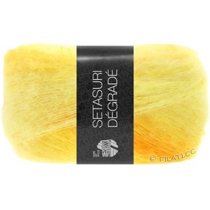 Lana Grossa SETASURI Dégradé | 107-vanilla/yellow/yolk yellow