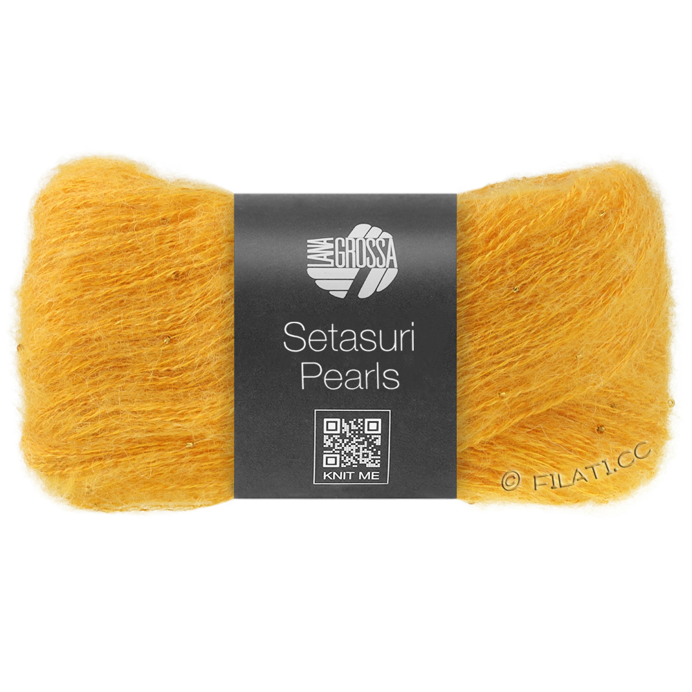 Lana Grossa SETASURI PEARLS | 202-yellow