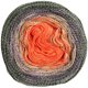 Lana Grossa SHADES OF MERINO COTTON | 413-orange/beige/eggplant/dark gray