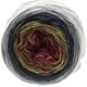 Lana Grossa SHADES OF MERINO COTTON | 605-dark bordeaux/subtle green/anthracite/light gray/dark gray