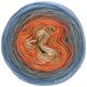 Lana Grossa SHADES OF MERINO COTTON | 609-beige/sand/orange/blue gray/azure blue