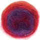 Lana Grossa SILKHAIR Dégradé | 802-wine red/light red/red violet