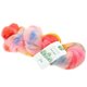 Lana Grossa SILKHAIR Hand-dyed | 603-orange/pink/yellow/rose/sky blue/powder rose