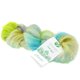 Lana Grossa SILKHAIR Hand-dyed | 607-light blue/white/yellow green/gray/turquoise