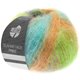 Lana Grossa SILKHAIR HAZE Print | 1203-lilac/yellow green/salmon/turquoise