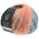 Lana Grossa SILKHAIR Print/Landlust | 377-berry/rose/anthracite/azure blue/salmon/red/light blue