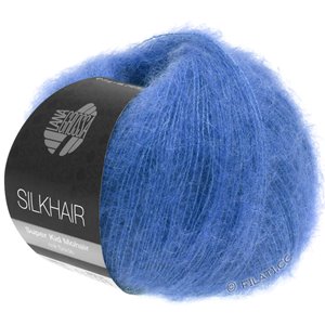 Lana Grossa SILKHAIR  Uni/Melange | 133-gentian blue