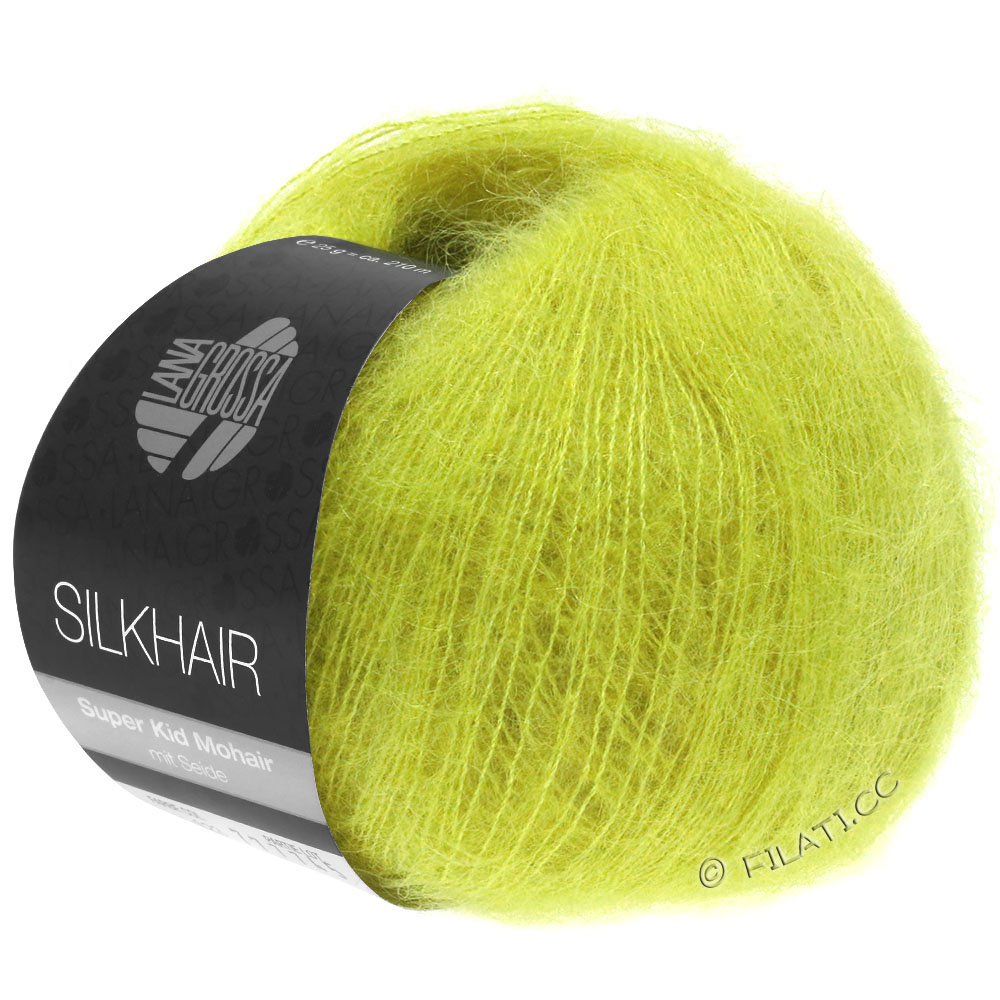 Lana Grossa SILKHAIR  Uni/Melange