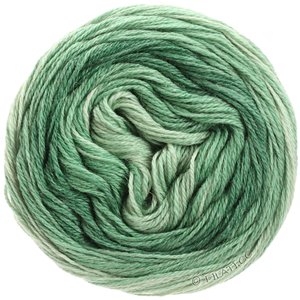 Lana Grossa SLOW WOOL LINO Dégradé | 203-pastel green/gray green/patina green