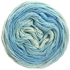 Lana Grossa SLOW WOOL LINO Dégradé | 204-pastel turquoise/mint/blue turquoise