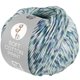 Lana Grossa SOFT COTTON PRINT | 126-ecru/light blue/gray blue/petrol