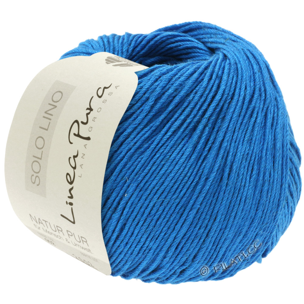 Lana Grossa SOLO LINO (Linea Pura) | 41-blue