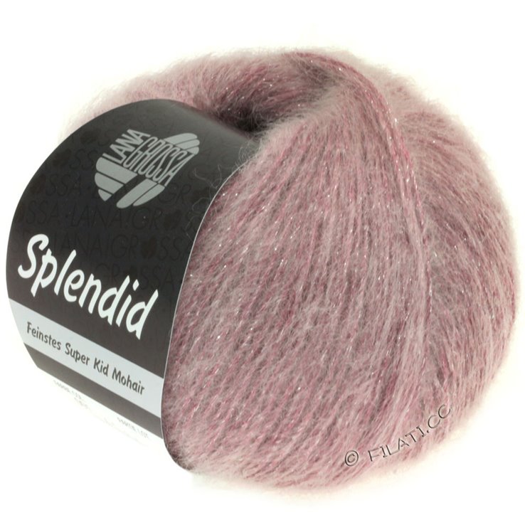 Lana Grossa SPLENDID | 01-rosewood/silver