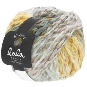 Lana Grossa STRIPY (lala BERLIN) | 06-beige/sand/natural/light gray/medium gray/khaki