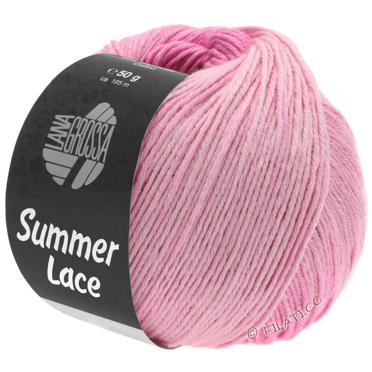 Lana Grossa SUMMER LACE DEGRADÉ | 101-powder/subtle rose/rose/pink