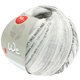 Lana Grossa WE | 102-white/dark gray with writing