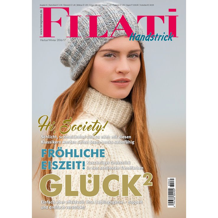 FILATI Handstrick No. 65 - Magazine (DE) + Knitting instructions (EN) from Lana Grossa