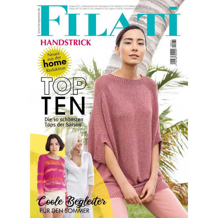 FILATI Handstrick No. 71 - Knitting instructions (EN) from Lana Grossa